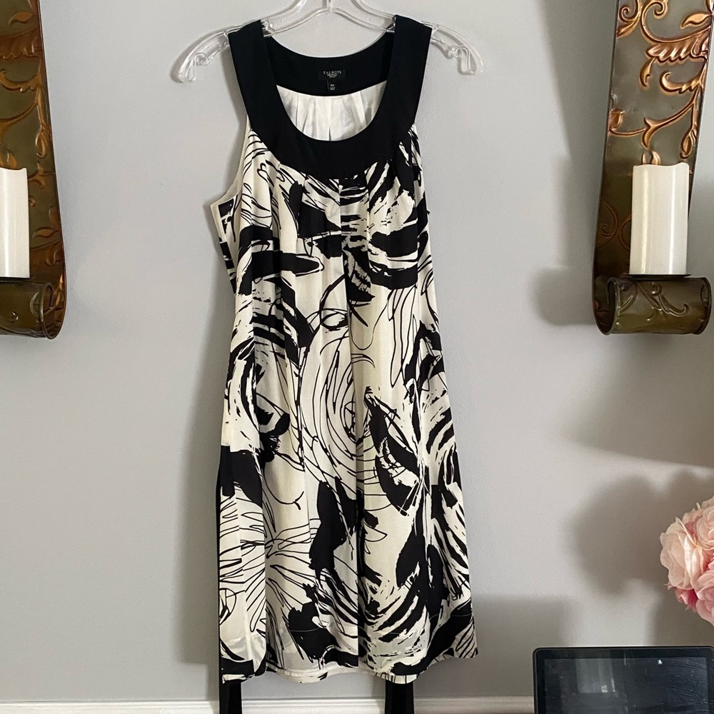 TALBOTS flare dress, size 10P